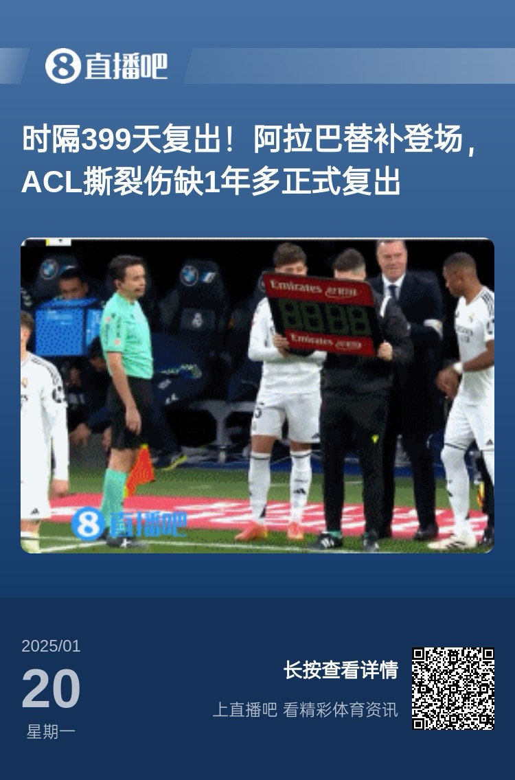 刘星也成玻璃人了!阿拉巴重伤399天后复出,时隔15天又遭遇伤病